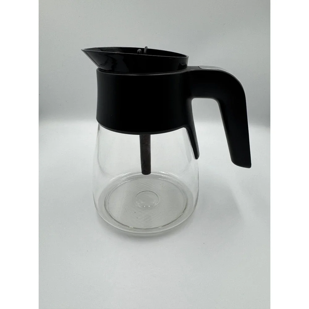 Ninja Coffee Maker Carafe CP301 10-Cup Glass Pot Black Silver Glass Replacement